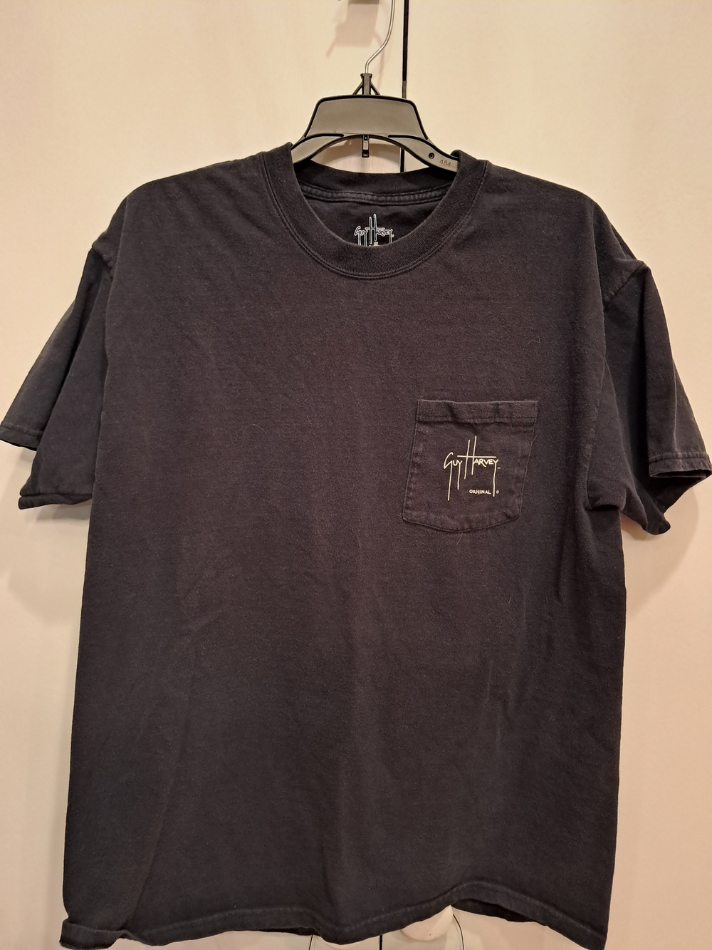 Guy Harvey Men’s Black Pocket T-Shirt